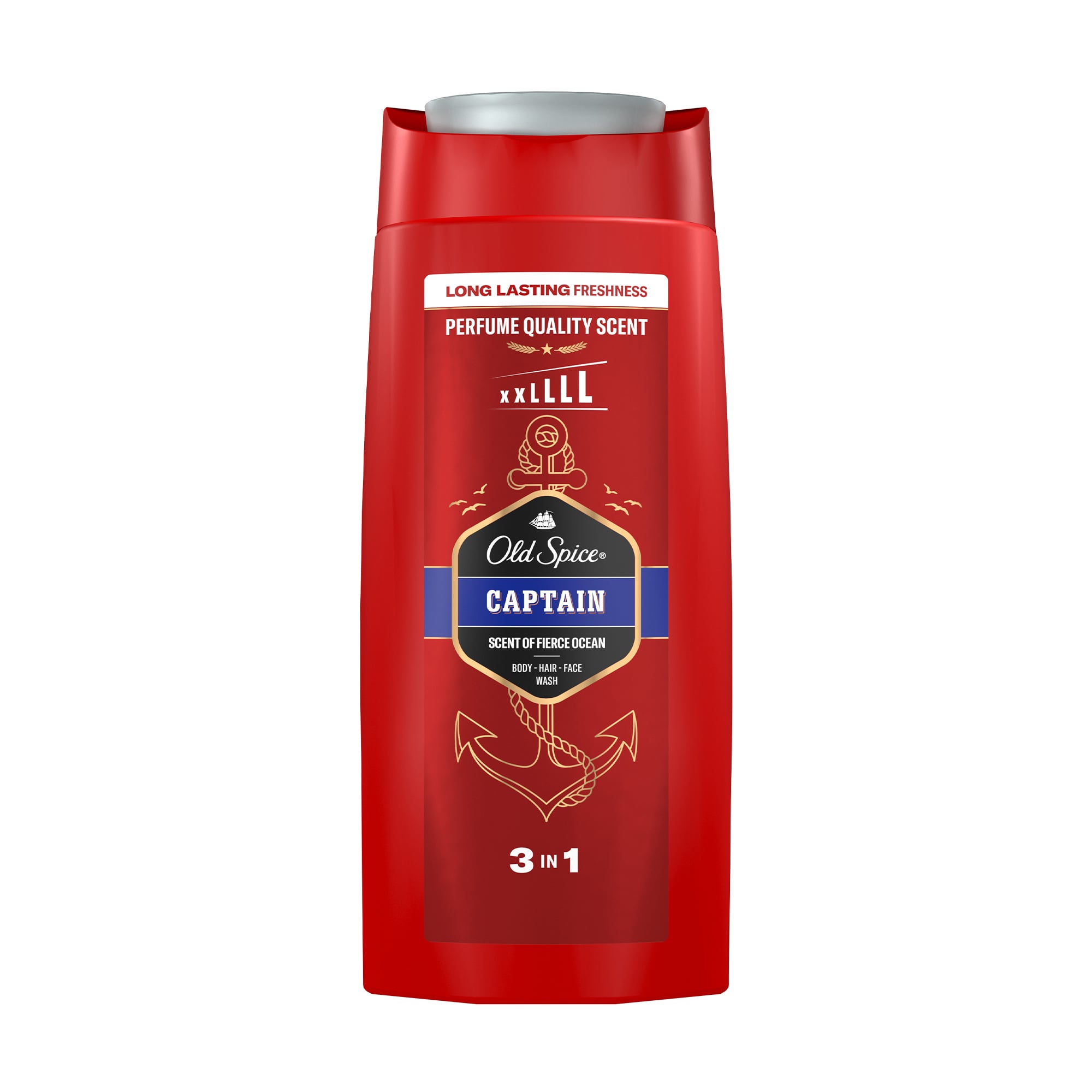 Гель-шампунь для душу 2 в 1 OLD SPICE Captain, 675 мл