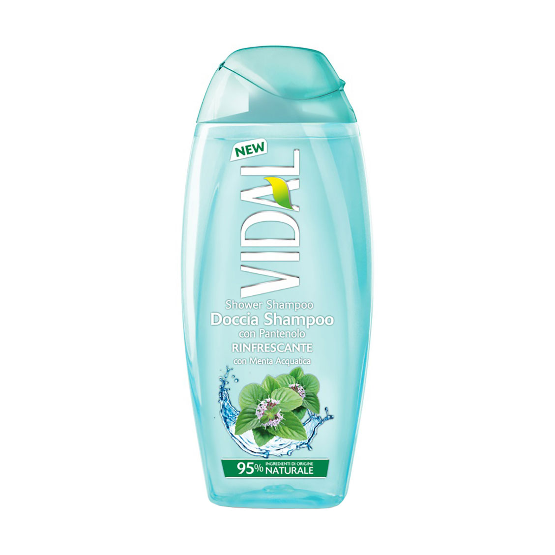 Гель-шампунь для душу 2в1 Vidal Shower Shampoo Освіжальний, 250 мл